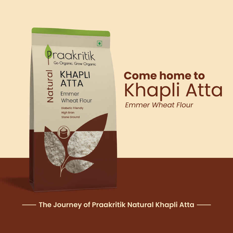 Praakritik Khapli Wheat Atta