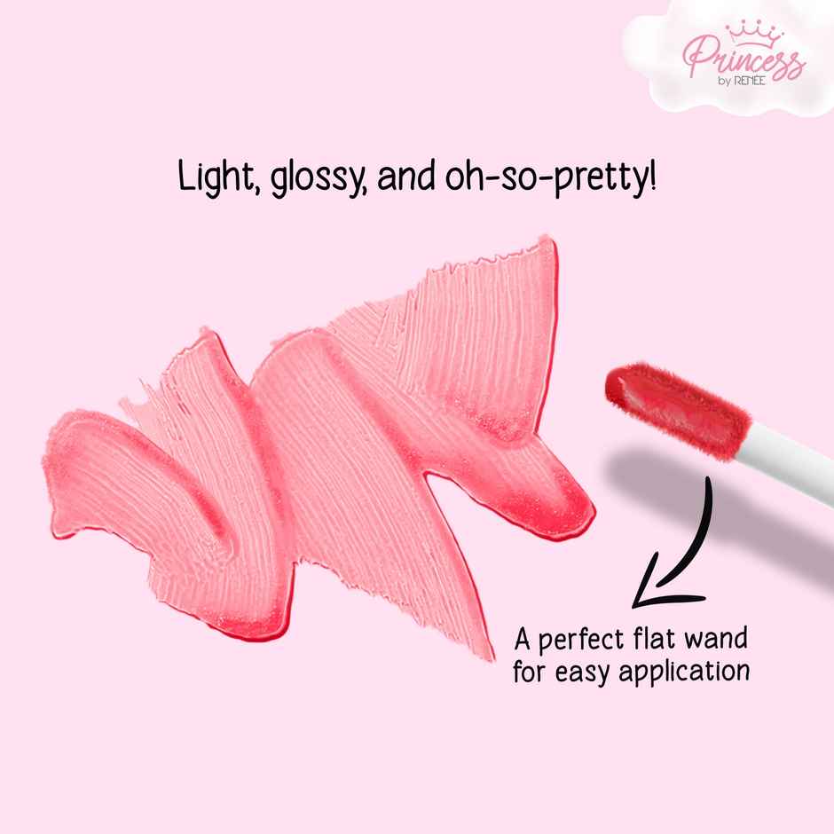 Princess By Renee Royal Shine Lightly Tinted Super Glossy Lip Gloss Set