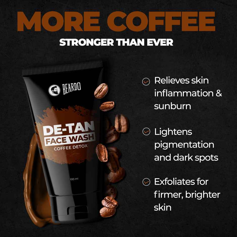 Beardo Men DeTan Coffee Face Wash