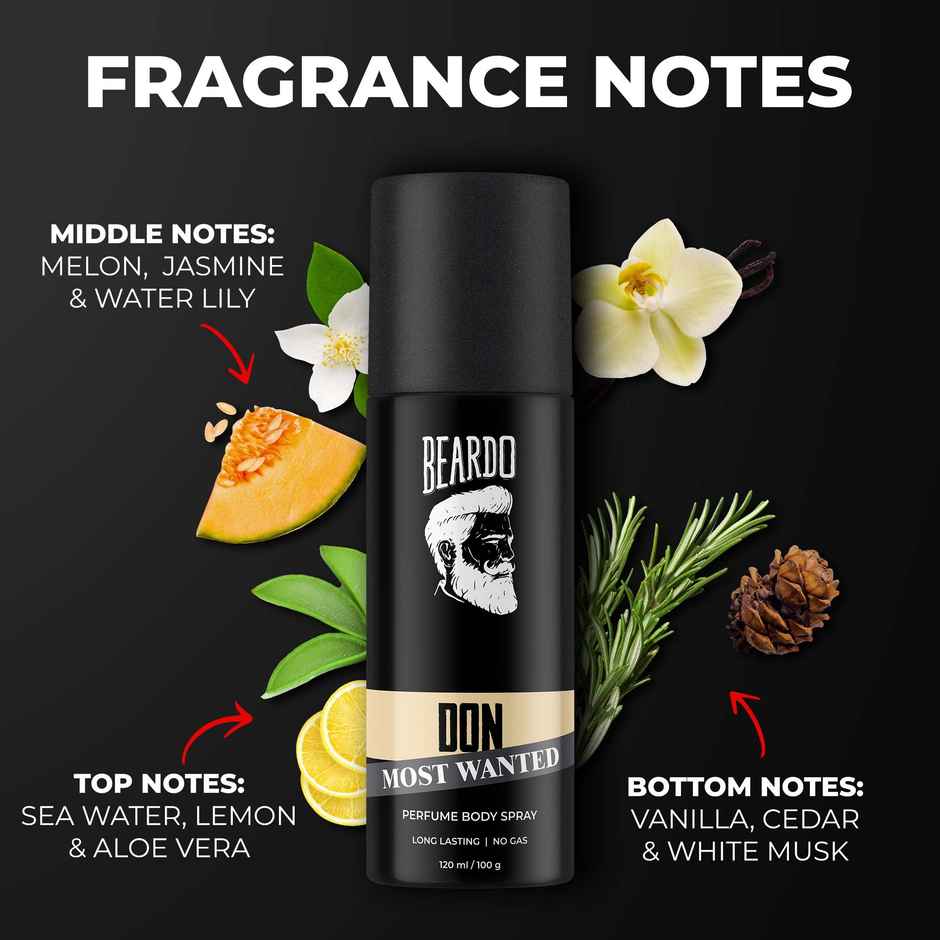 Beardo Don Most Wanted Perfume Body Spray