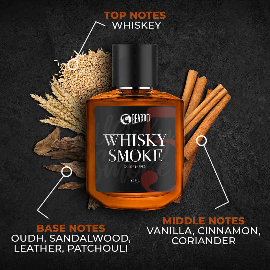 Beardo Whisky Smoke Perfume Eau De Parfum | Signature Fragrance