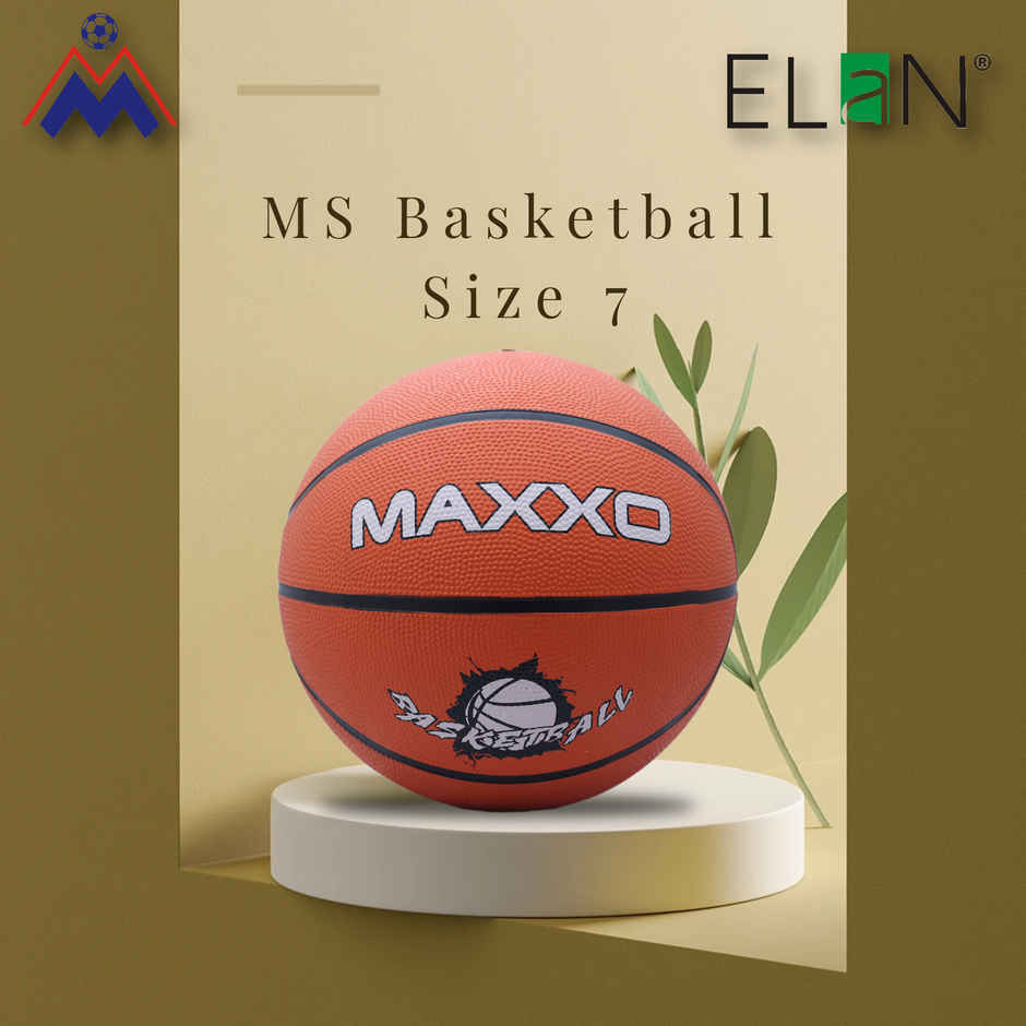 Elan Basketball Size 7, Orange
