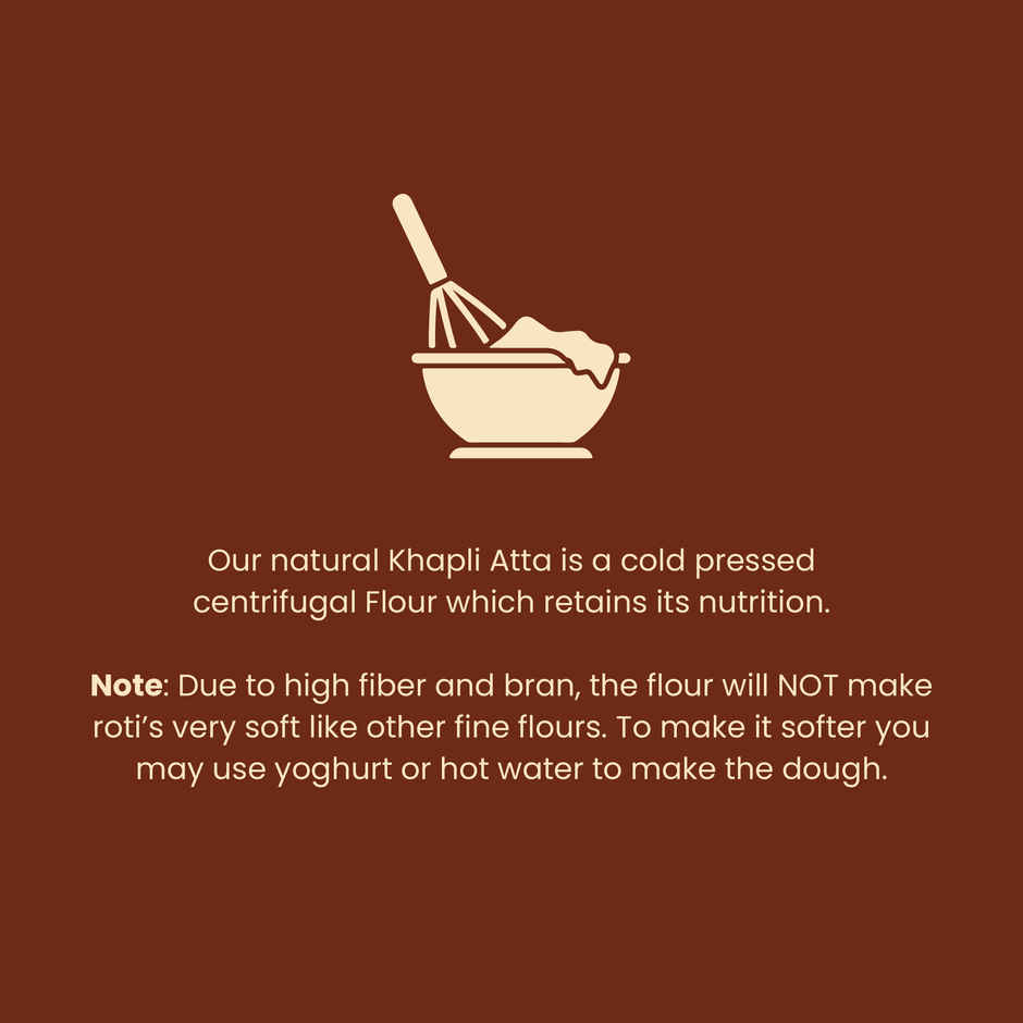 Praakritik Khapli Wheat Atta