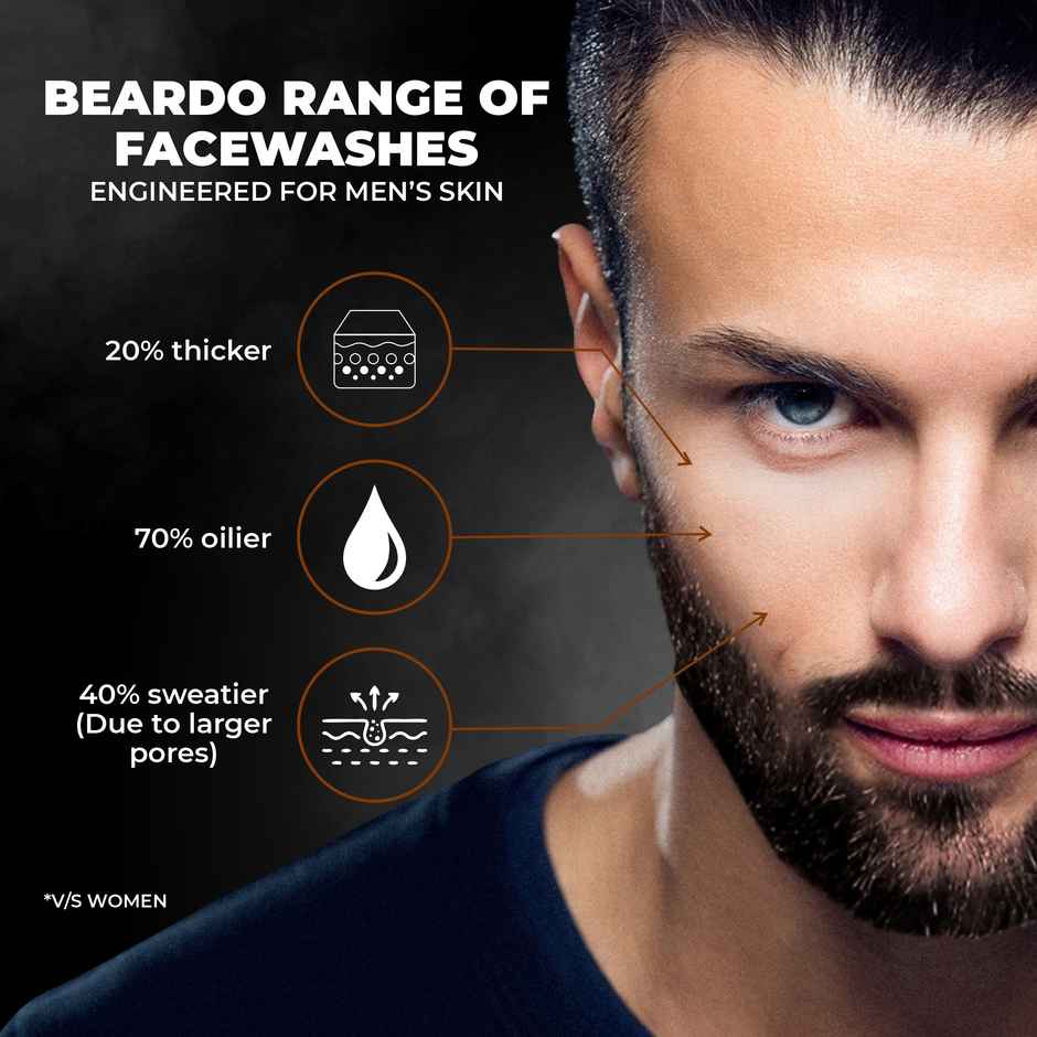 Beardo Men DeTan Coffee Face Wash