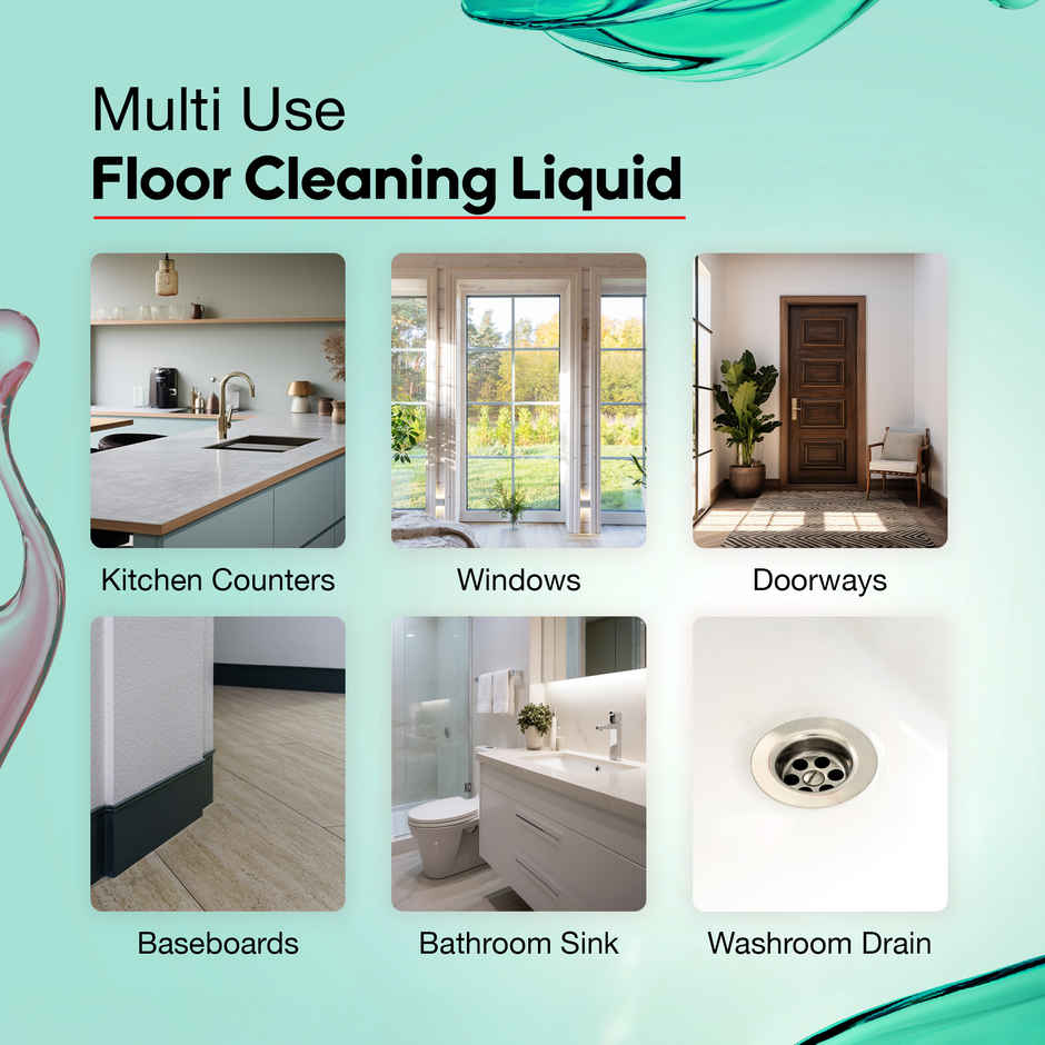 SOVI Floor Cleaner | Vinegar Power | Repels Cockroaches & Ants | Removes Stains & Odour | Lavender