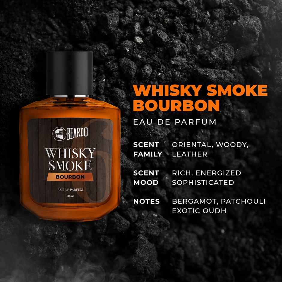 Beardo Whisky Smoke Bourbon Perfume For Men Eau De Parfum