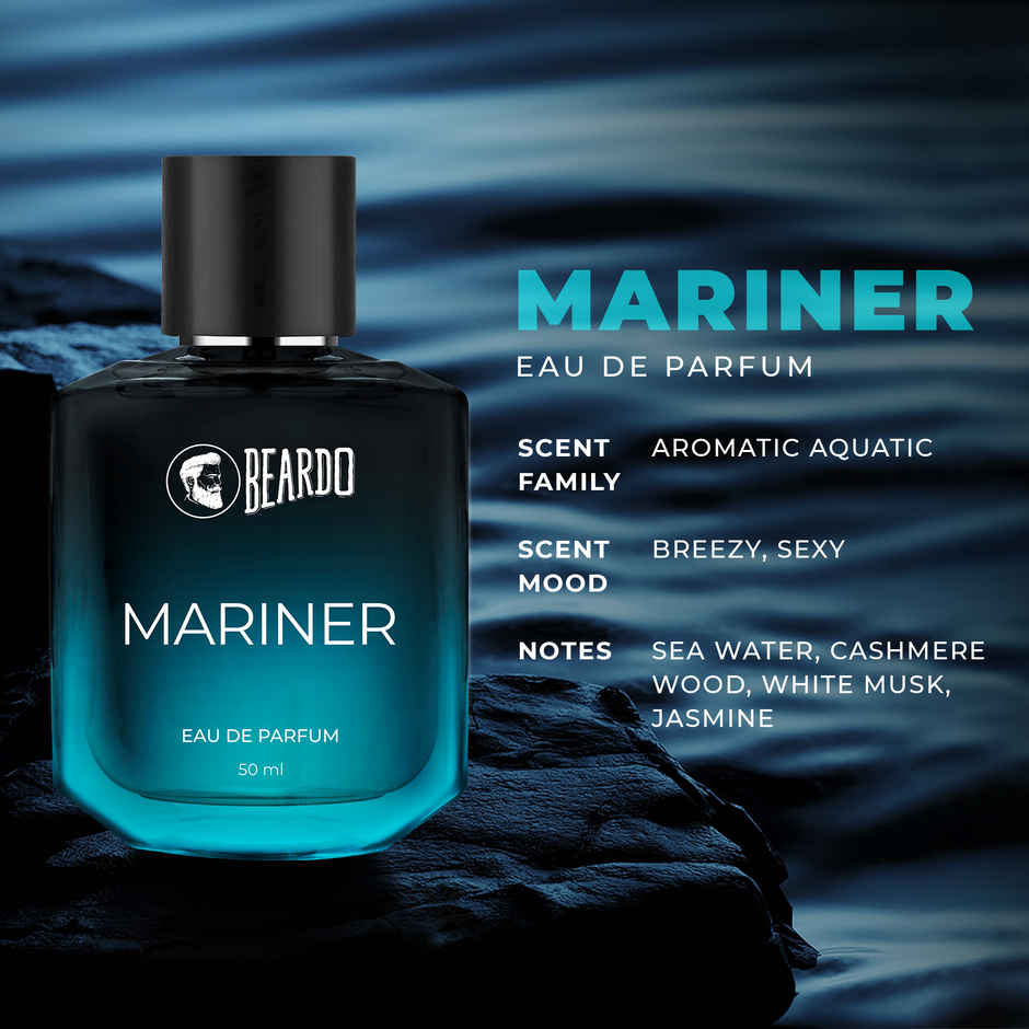 Beardo Men Mariner Long Lasting Perfume For Men Eau De Parfum | Everyday Fragrance