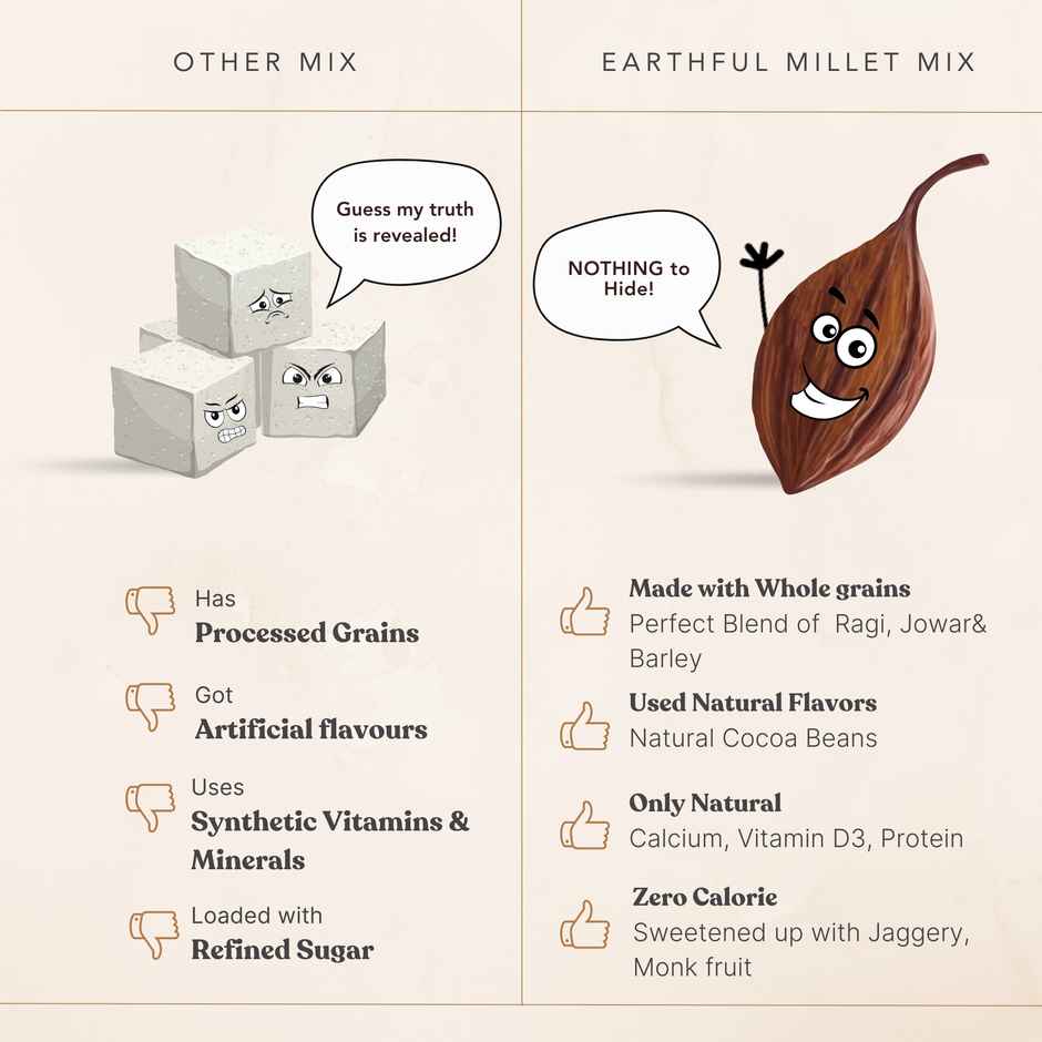 Earthful Kids Millet Milk Mix for Kids