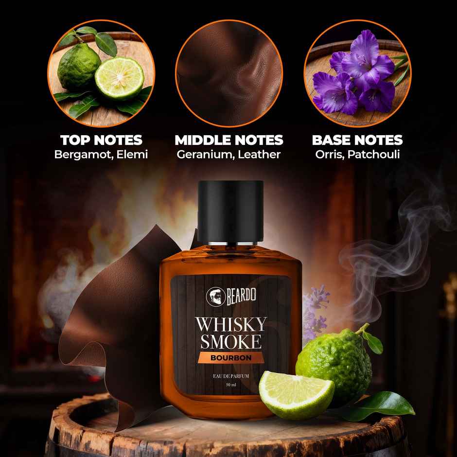 Beardo Whisky Smoke Bourbon Perfume For Men Eau De Parfum