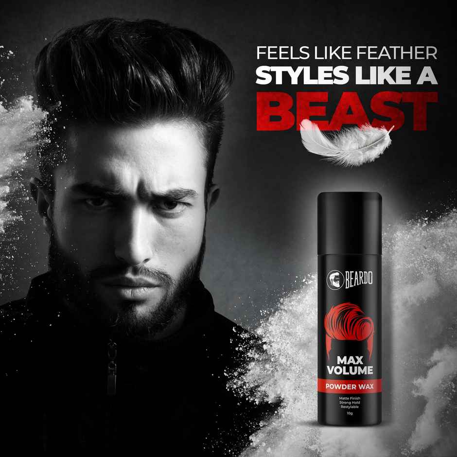Beardo Max Volume Hair Wax Powder