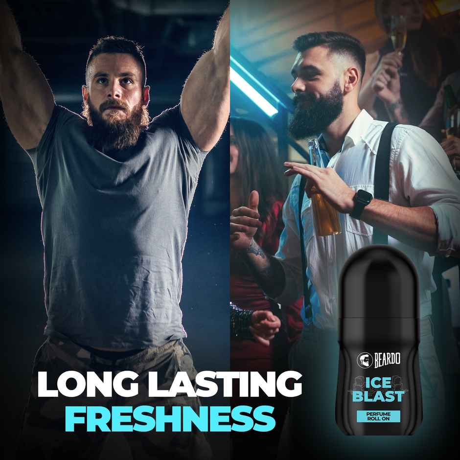 Beardo Ice Blast Perfume Roll On