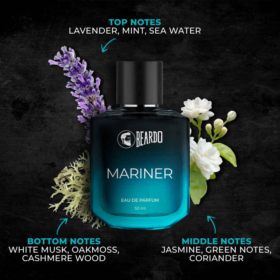 Beardo Men Mariner Long Lasting Perfume For Men Eau De Parfum | Everyday Fragrance