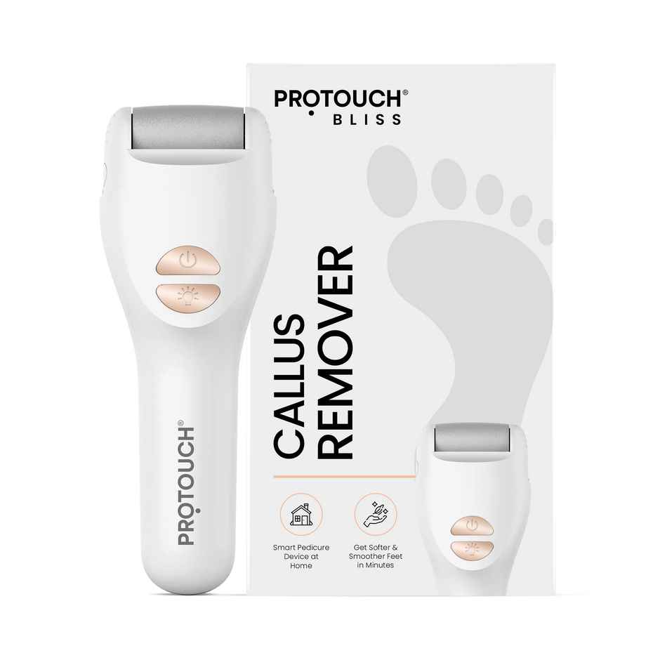 PROTOUCH Bliss Callus Remover | Electric Home Pedicure Device For Smooth Feet