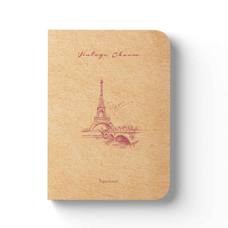 Paperkraft | Vintage Series Brown Kraft | City | 210x 148 |176 Pages |unruled