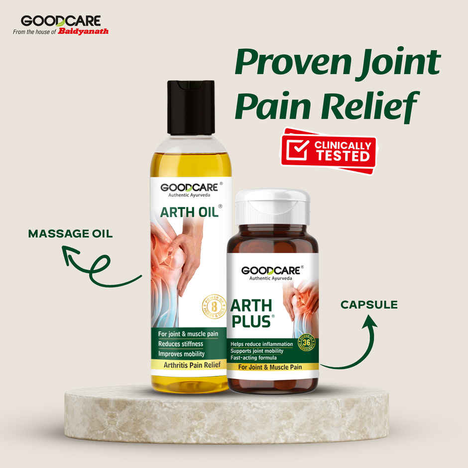 Goodcare Arth Oil Relieve From Joint And Muscle Pain With Ayurveda