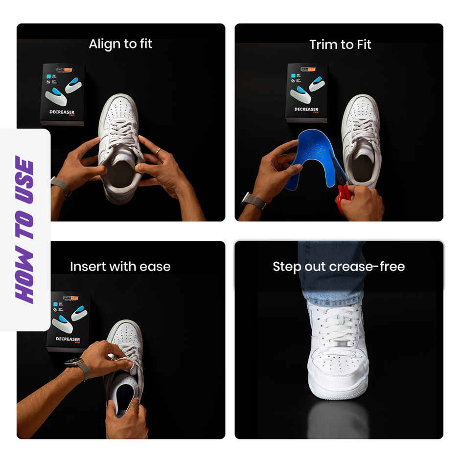 Sneakare Decreaser Pro Shoe Crease Protector Small | UK2-UK6.5