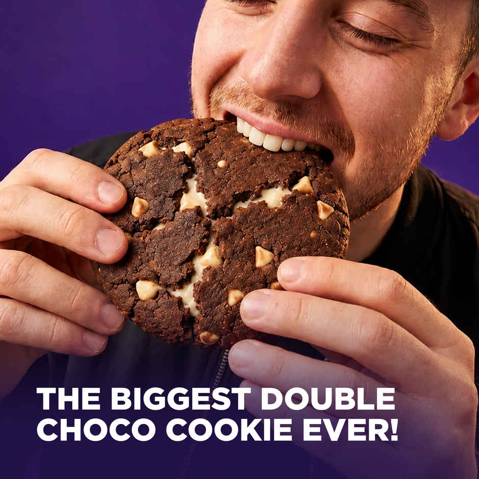CookieMan Double Choco Chip Soft & Chewy Dessert Cookie