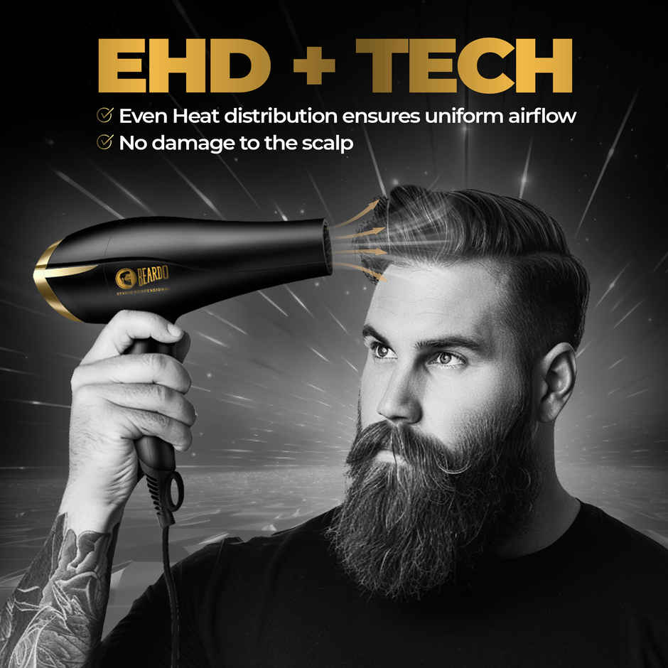 Beardo Men Tornado Pro Hair Dryer 2000W