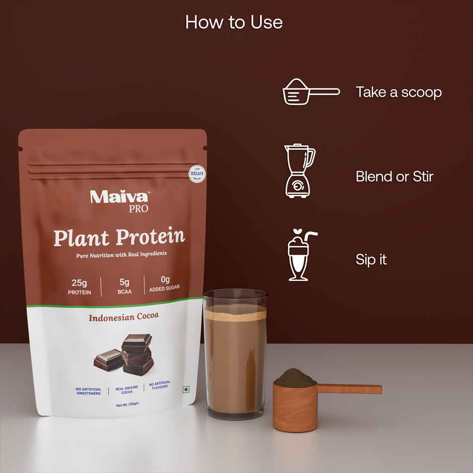Maiva Pro Plant Protein Powder - Indonesian Cocoa