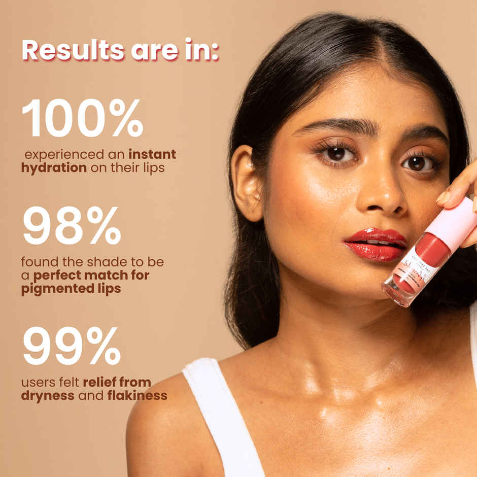 THE SKIN DIET COMPANY Lip Barrier Shine Gloss Oil For Dry & Pigmented Lips - Mi Amor