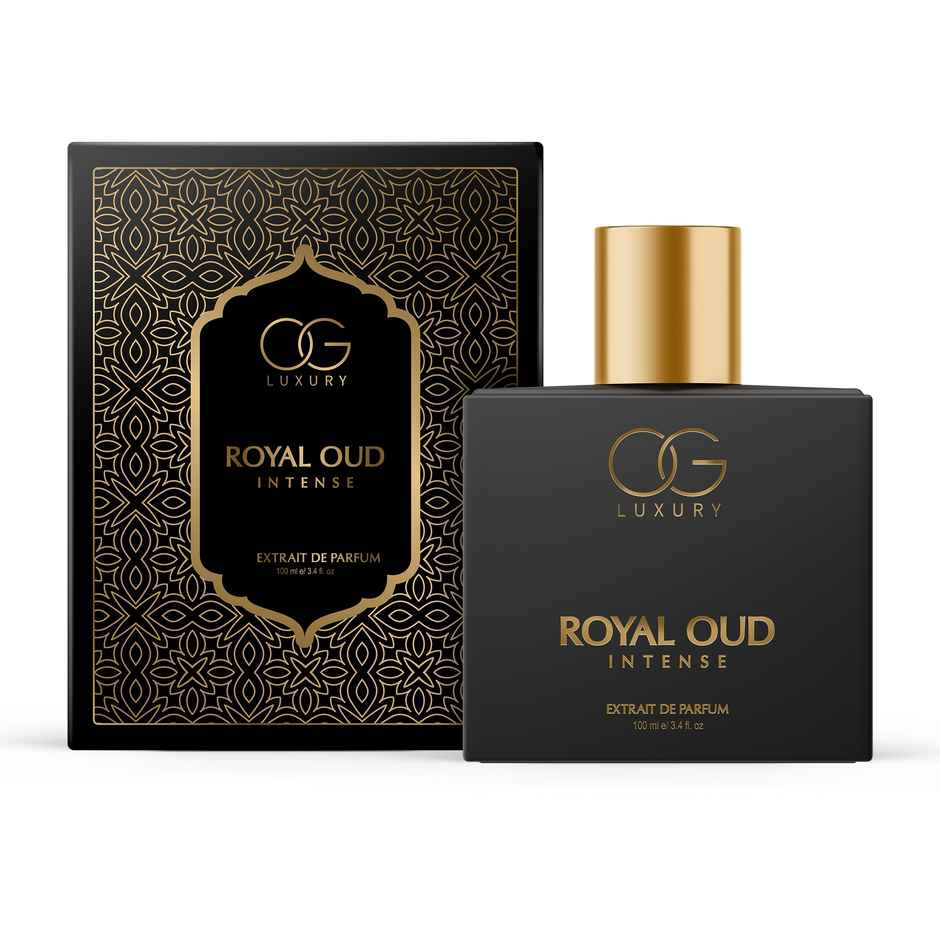 OG Beauty Luxury Royal Oud Eau De Parfum | Long-Lasting Perfume with Saffron |Travel-Friendly