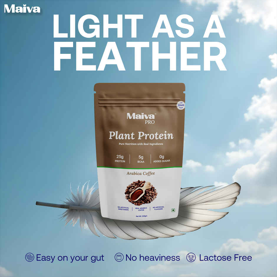 Maiva Pro Plant Protein Powder - Arabica Coffee