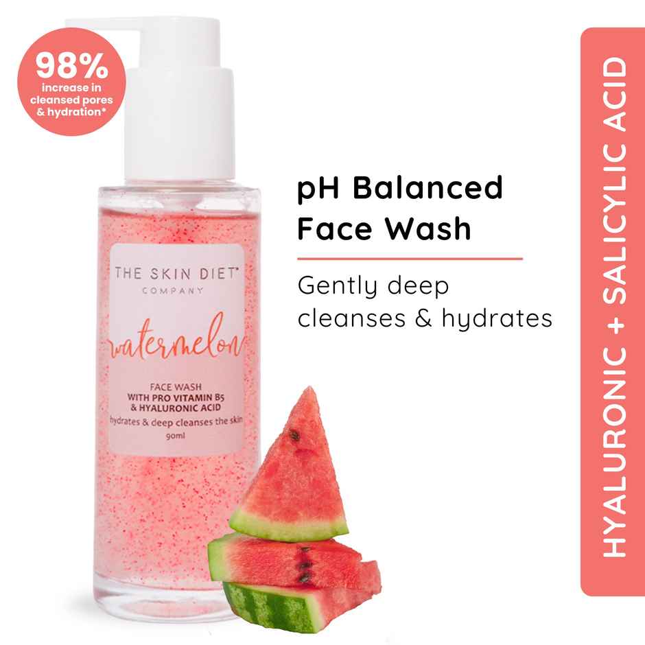 The Skin Diet Company Watermelon Face Wash