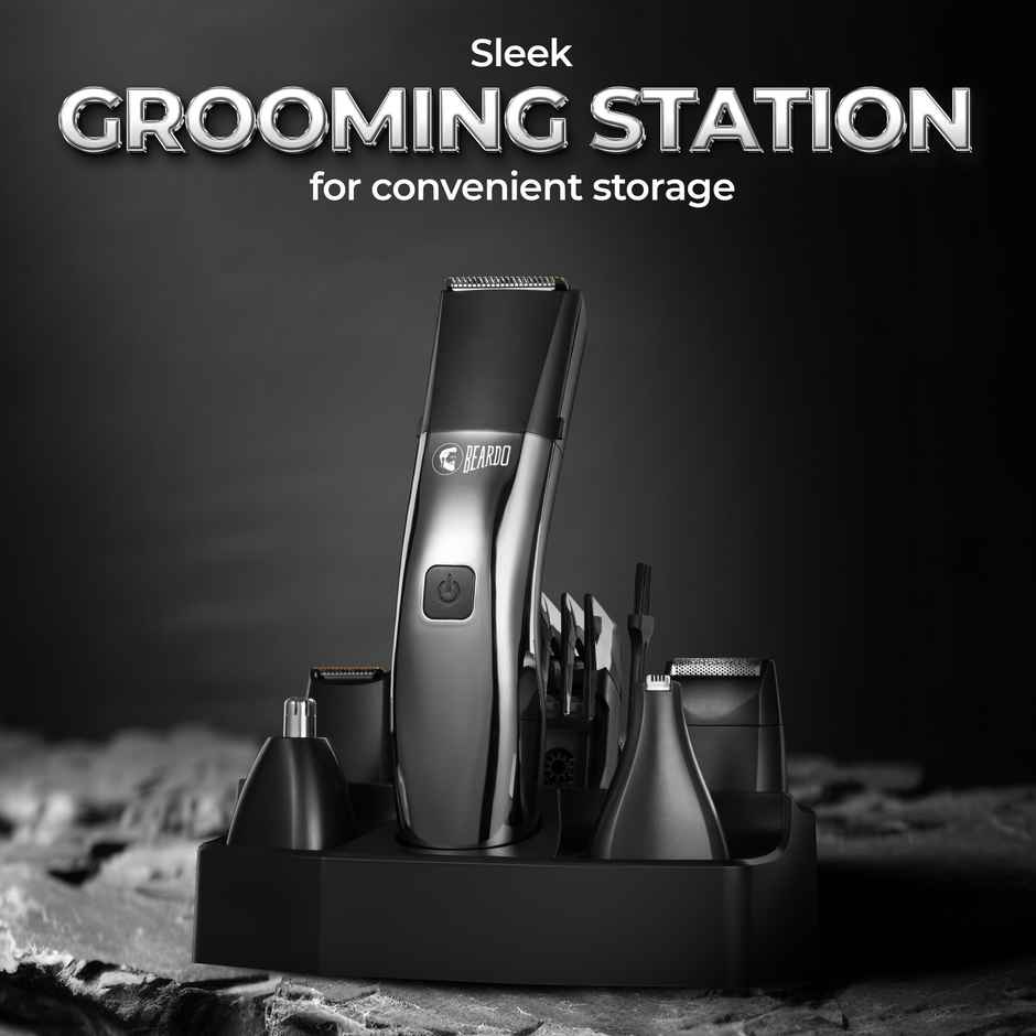 Beardo Chrome Beast Grooming Kit