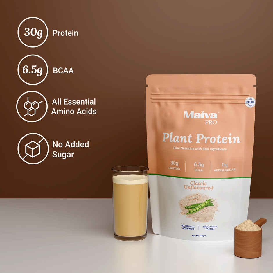 Maiva Pro Plant Protein Powder - Classic Unflavoured