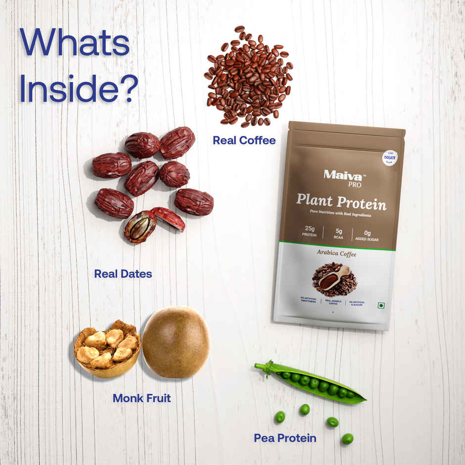 Maiva Pro Plant Protein Powder - Arabica Coffee