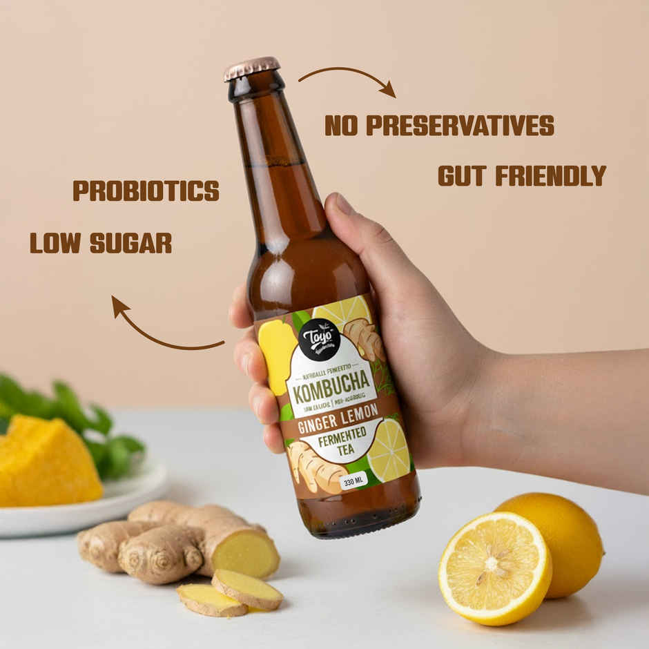 Toyo Ginger and Lemon Kombucha Combo