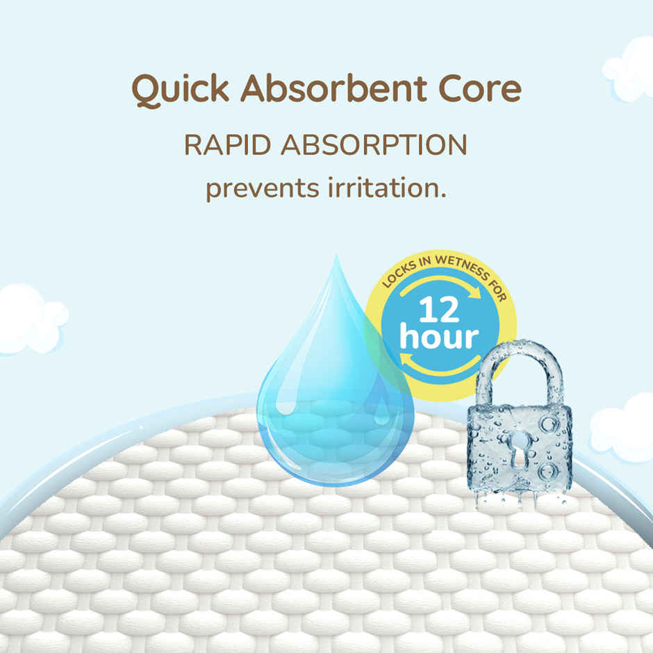 Allter Breeze Baby Diaper Pants L Size | 9-14 Kgs | L | 30 pcs