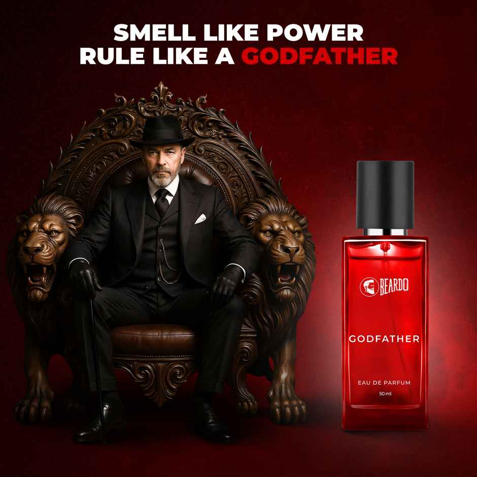 Beardo Godfather Long Lasting Eau De Parfum For Men | Signature Fragrance