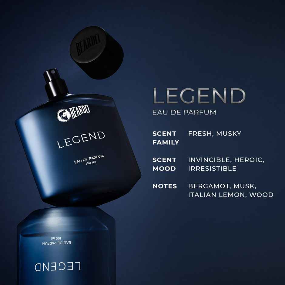 Beardo Legend Long Lasting Perfume For Men | Eau De Parfum