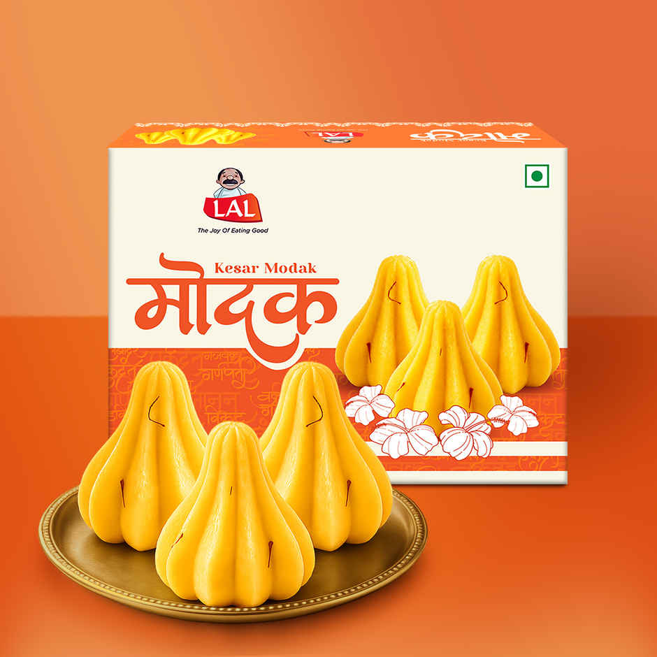 Lal Sweets Kesar Modak