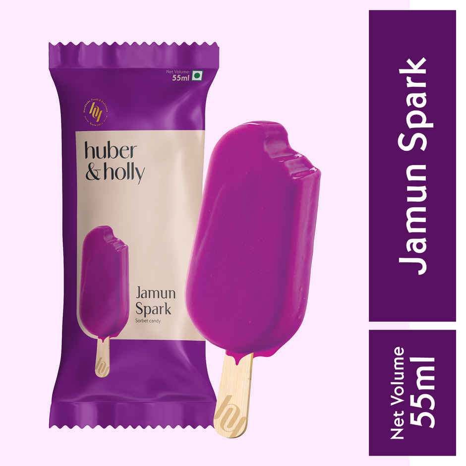 Huber & Holly Jamun Sorbet Ice Cream Stick
