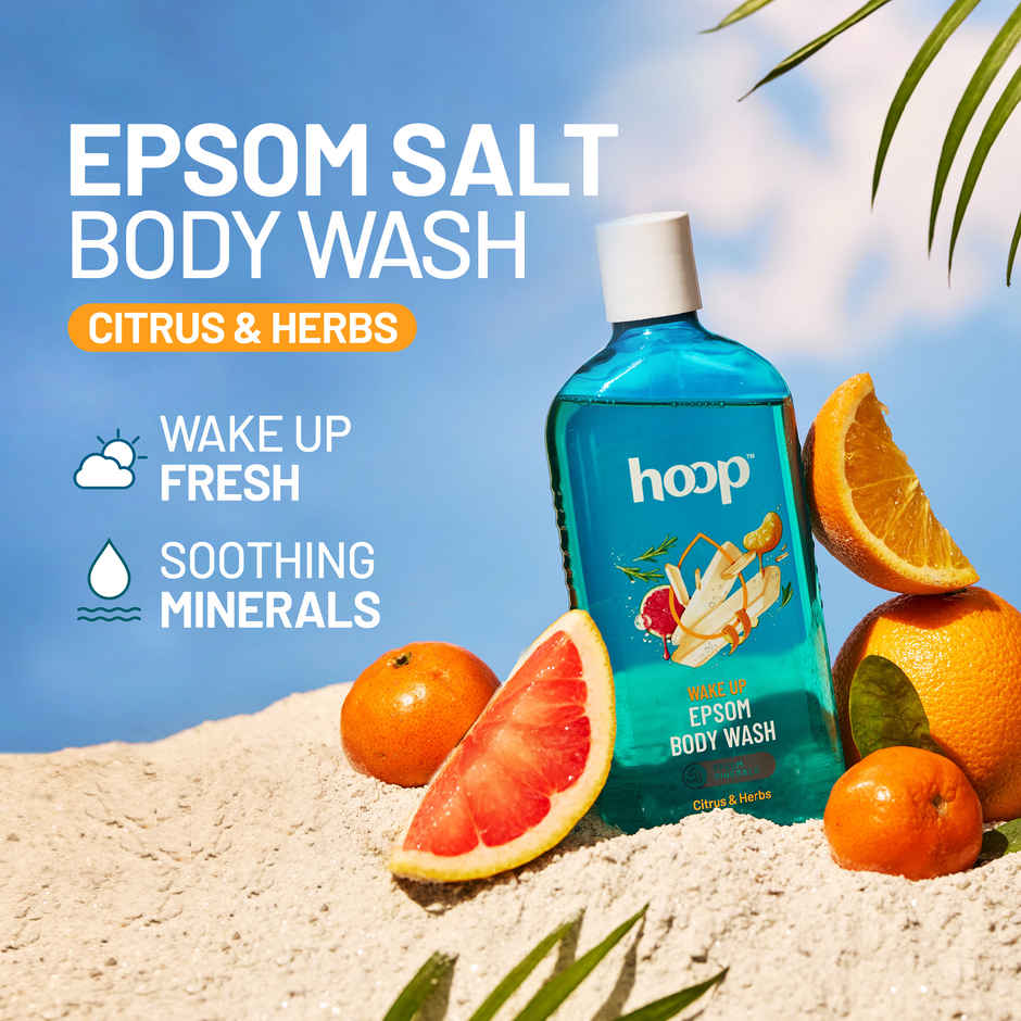Hoop Epsom Body Wash Citrus Herbs