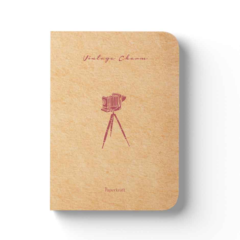 Paperkraft | Vintage Series Brown Kraft | Vintage Items | 210x 148 |176 Pages |unruled