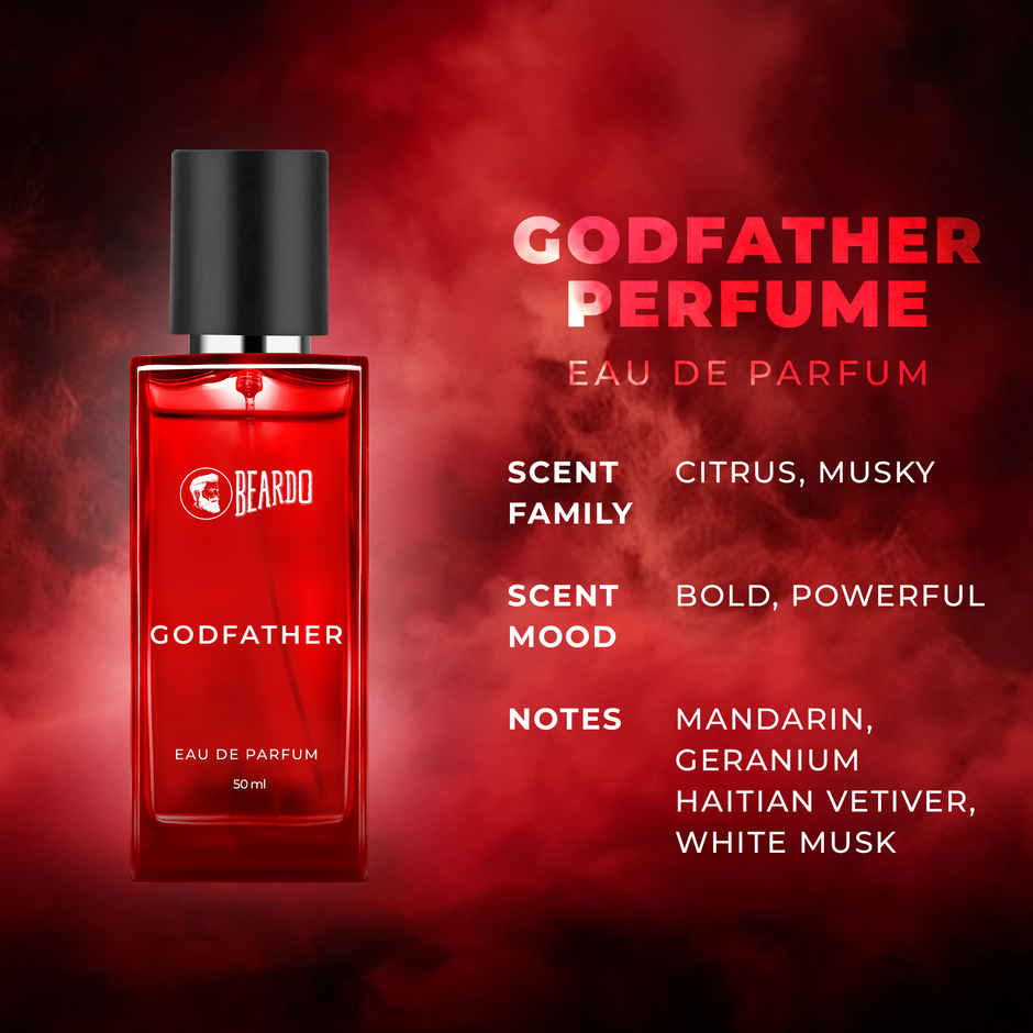 Beardo Godfather Long Lasting Eau De Parfum For Men | Signature Fragrance