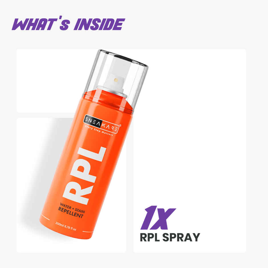 Sneakare RPL Water & Stain Repellent Spray for Shoes & Sneakers