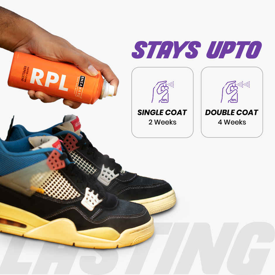 Sneakare RPL Water & Stain Repellent Spray for Shoes & Sneakers