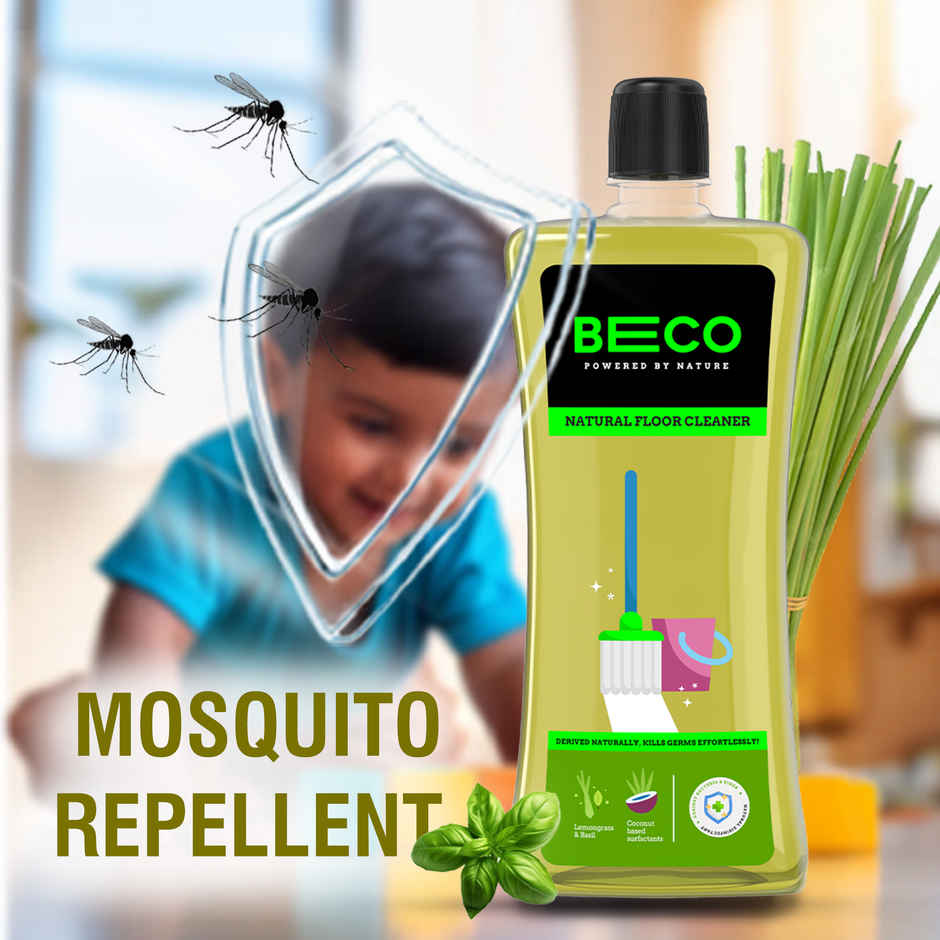 Beco Lemongrass & Basil Freshness Natural Floor Cleaner