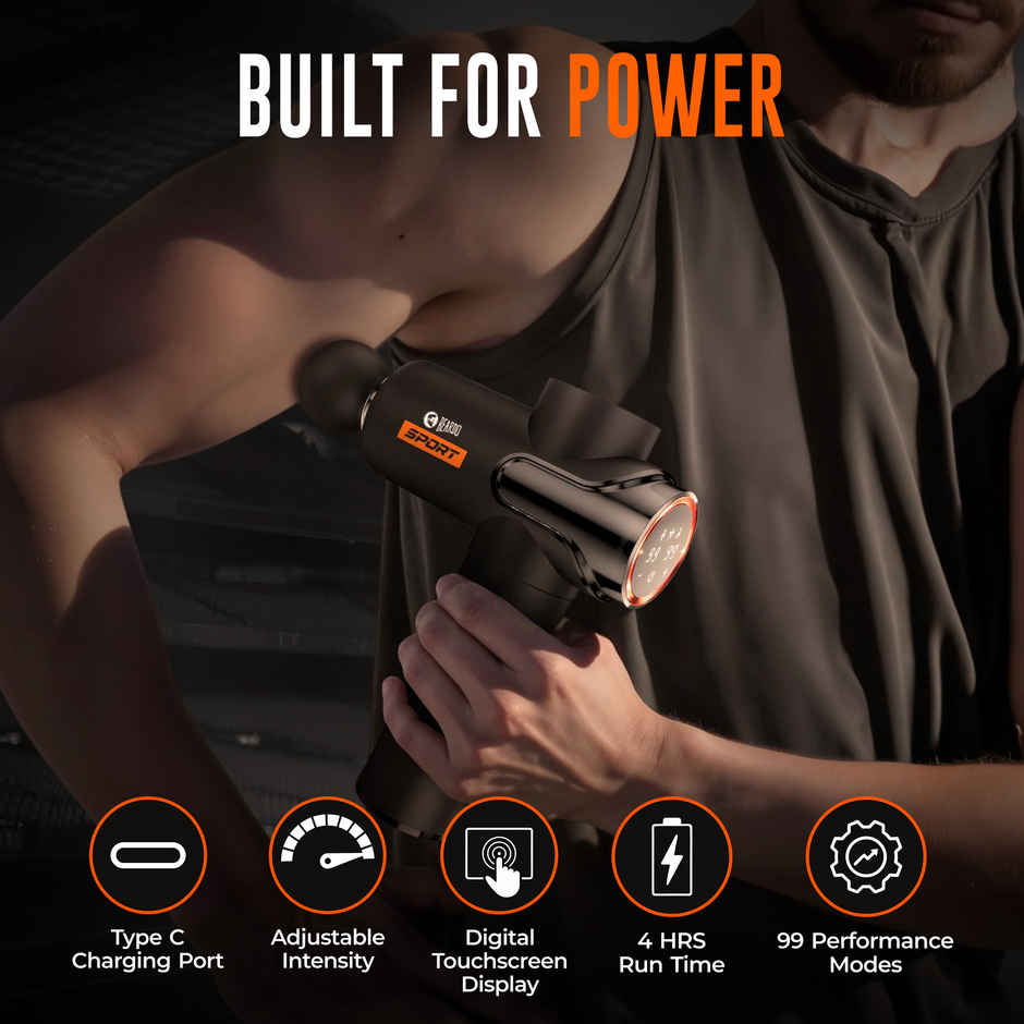 Beardo Sport Deep Tissue Massage Gun
