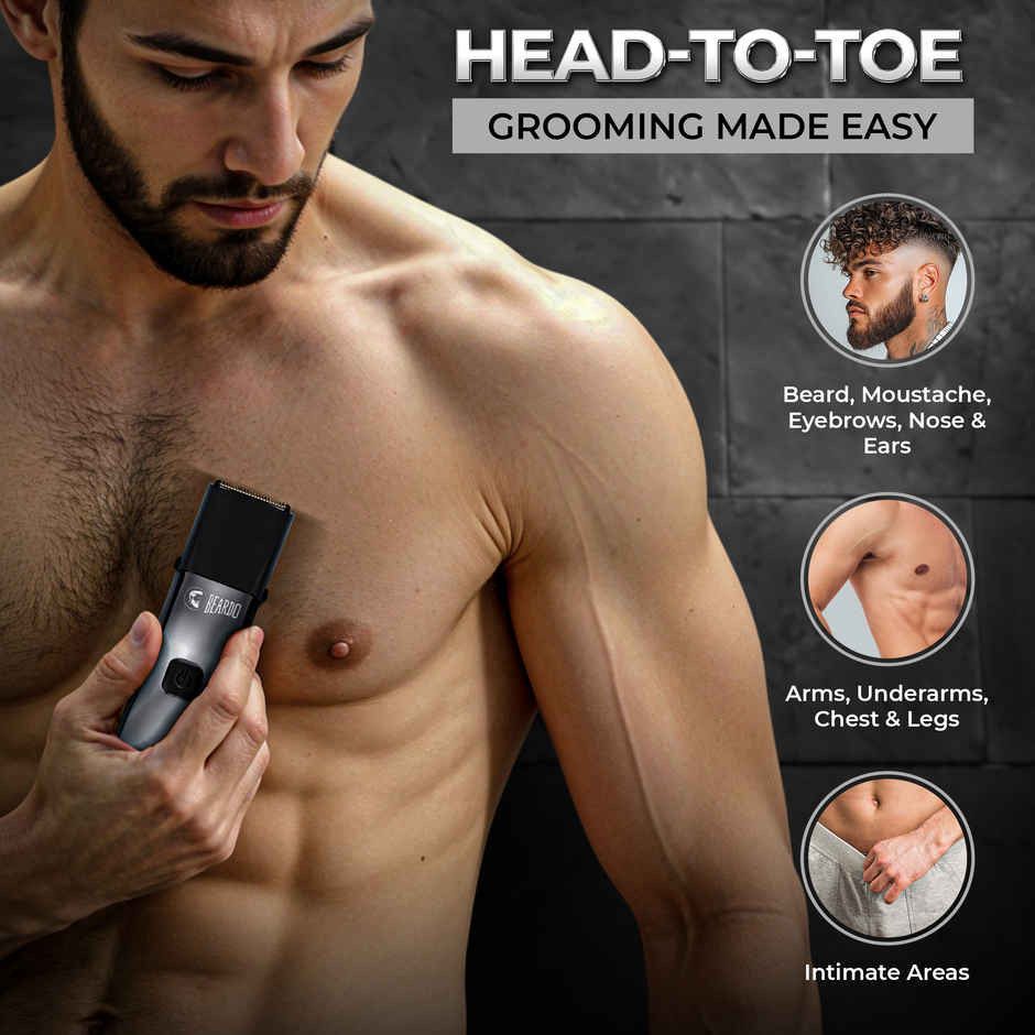 Beardo Chrome Beast Grooming Kit