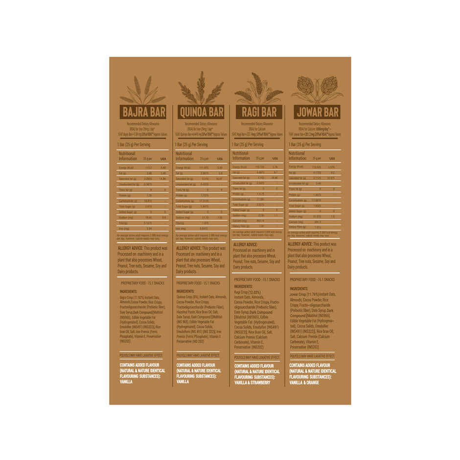 Eat Anytime Assorted Millet Bars