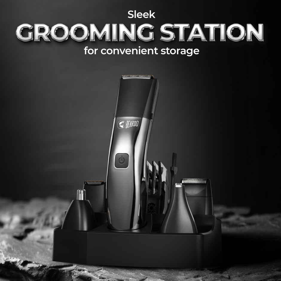 Beardo Chrome Beast Grooming Kit