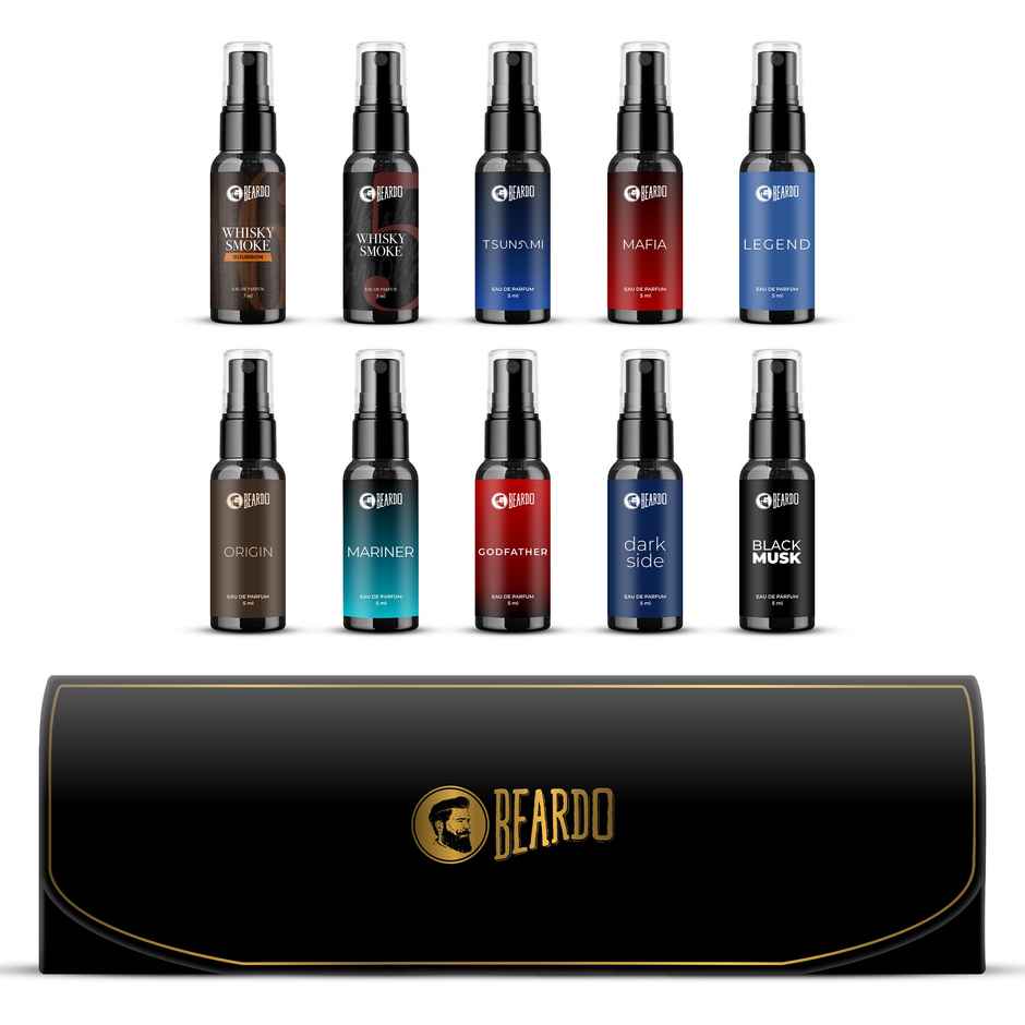 Buy Beardo Trial Perfume Set Travel Kit Online - Price @ ₹630 | Instant ...