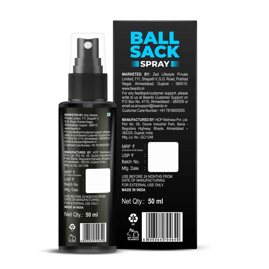 Beardo Men Intimate Mist Ball Sack Spray