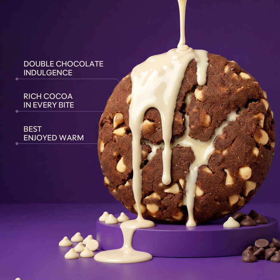 CookieMan Double Choco Chip Soft & Chewy Dessert Cookie