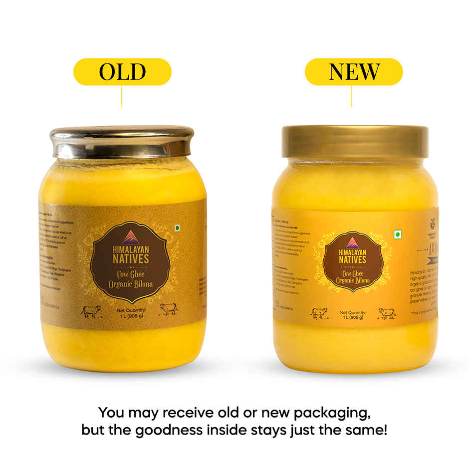 Himalayan Natives Organic Bilona Cow Ghee | Jar